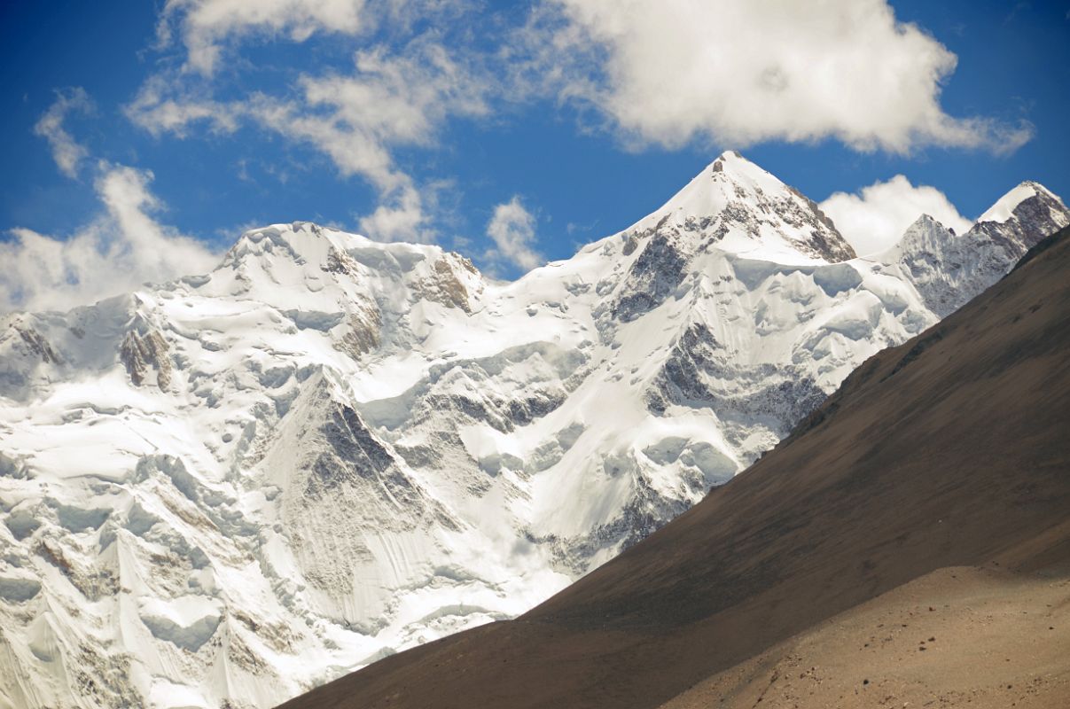 36 Gasherbrum II E, Gasherbrum II, Gasherbrum III North Faces As Trek Nears Gasherbrum North Base Camp In China 